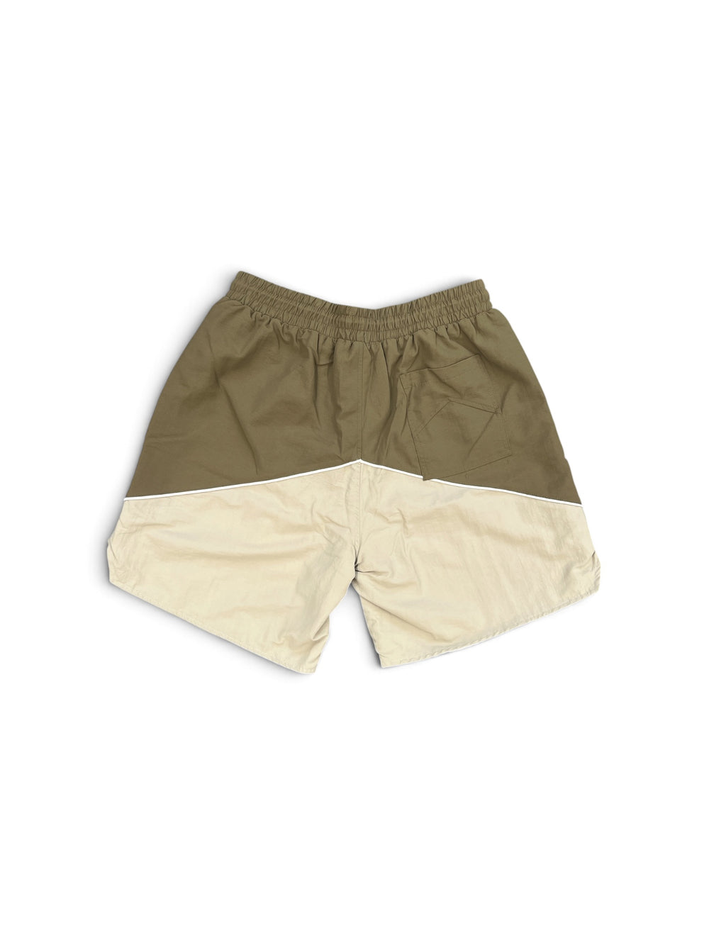 RHUDE DESERT RACING TRACK SHORT OLIVE / GREY