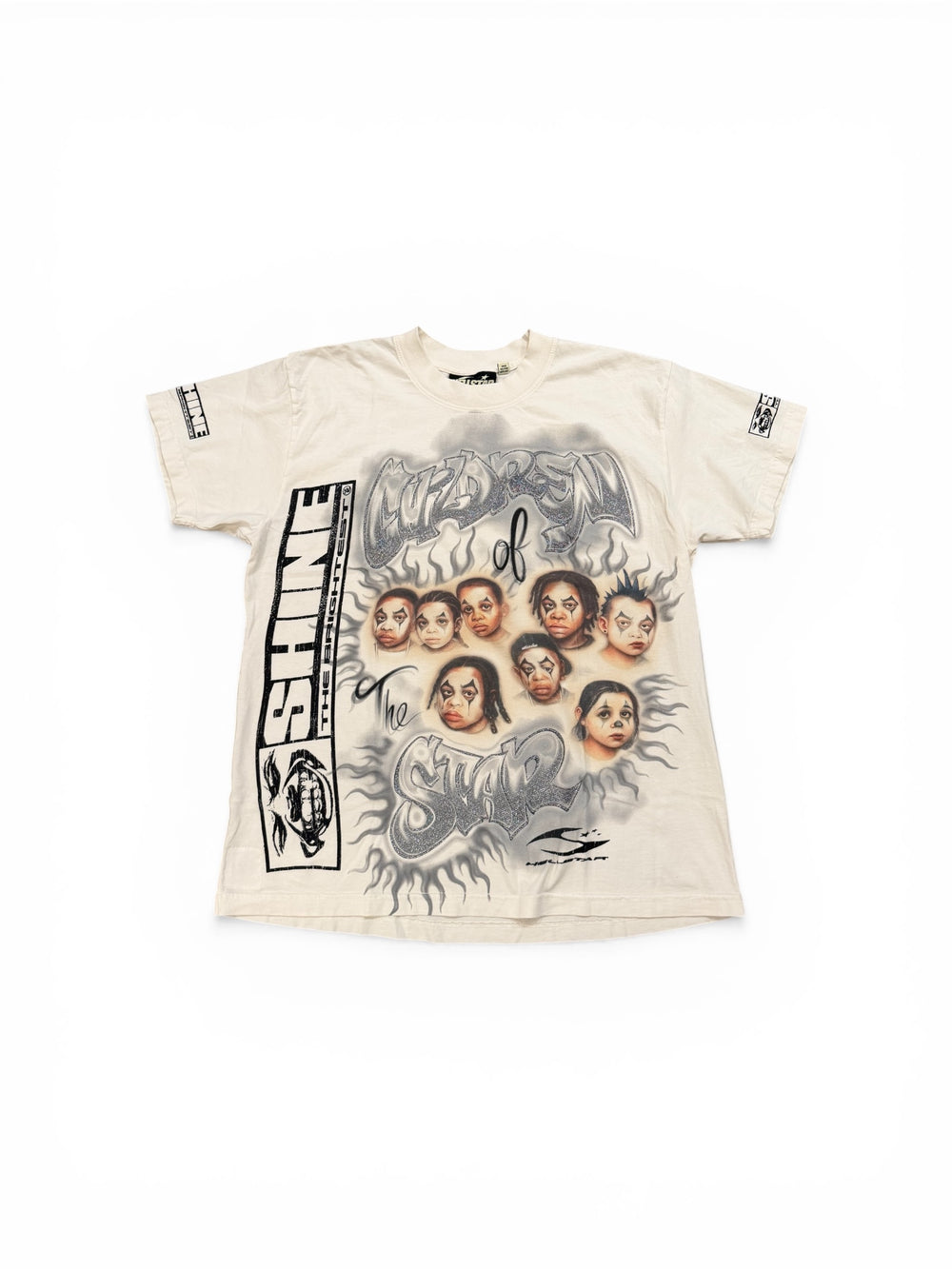 HELLSTAR CHILDREN OF THE STAR T-SHIRT WHITE