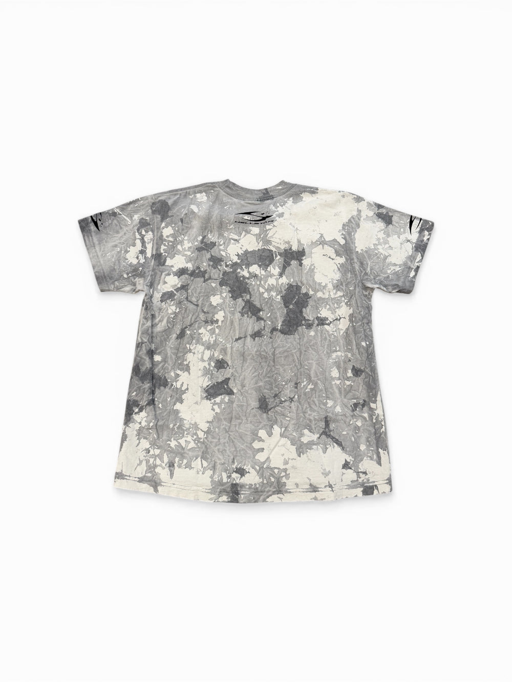 HELLSTAR H CURSIVE LOGO T-SHIRT GREY