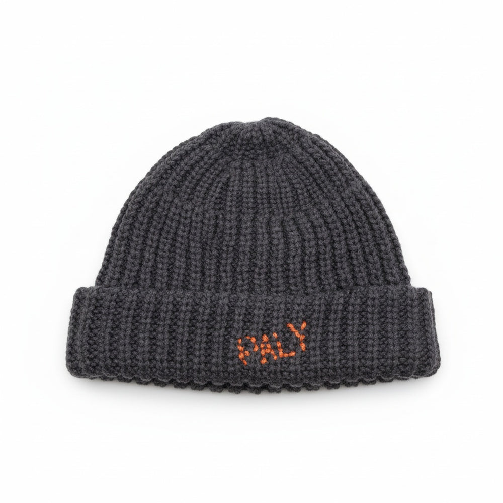 Paly Hand-Knit Beanie Black