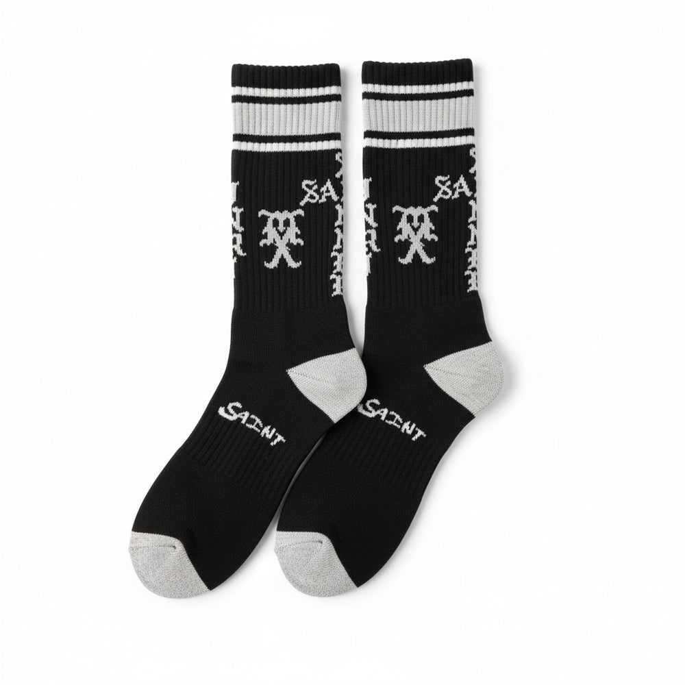 Saint Michael Sinner Socks Black/Gray