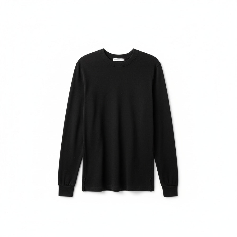 Under The Sign PRINTED LONGSLEEVE T-SHIRT BLACK