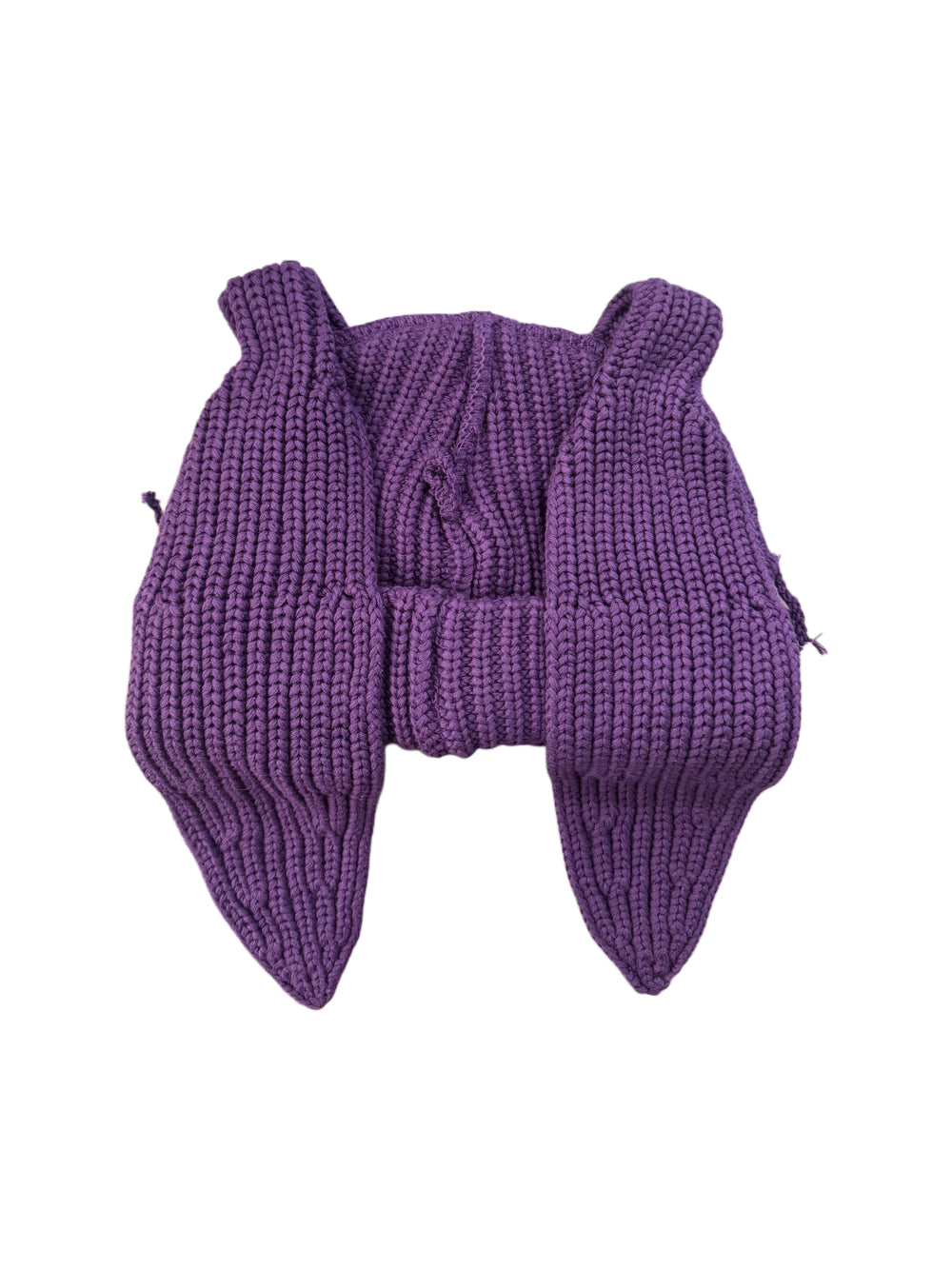 CHARLES JEFFREY LOVERBOY CHUNKY RABBIT BEANIE PURPLE