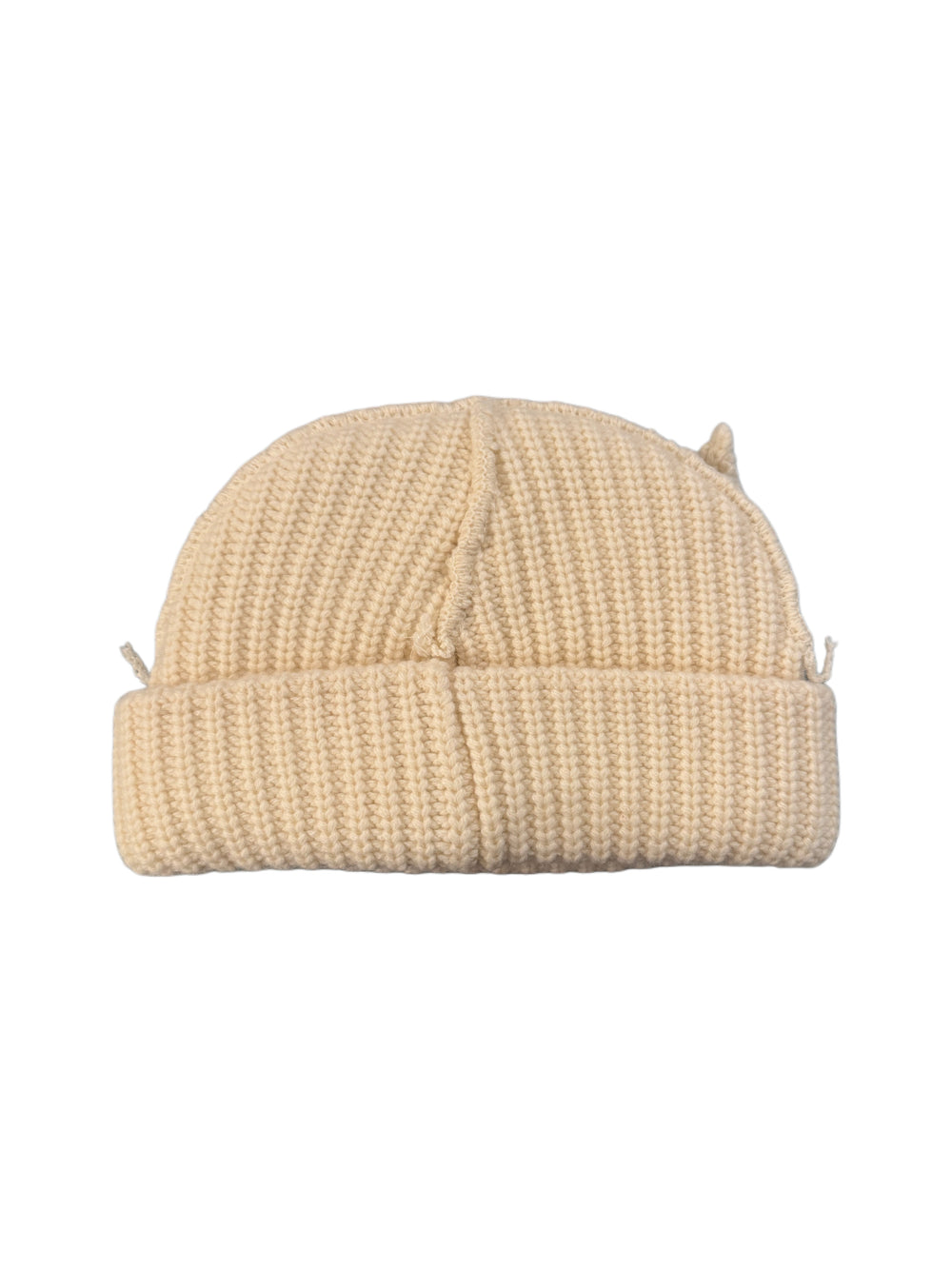CHARLES JEFFREY LOVERBOY CHUNKY EARS BEANIE ECRU