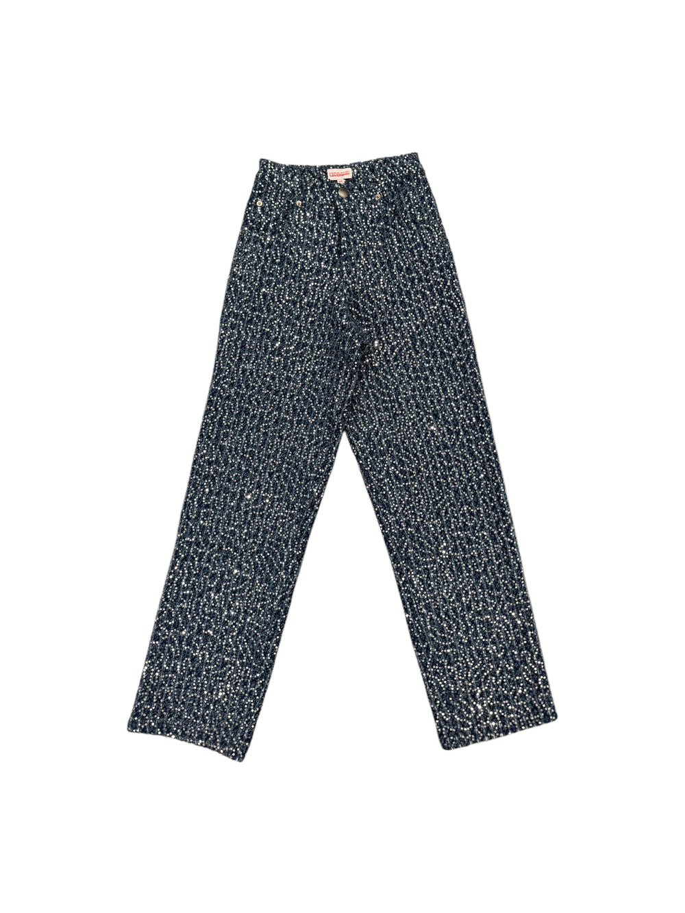 CHARLES JEFFREY LOVERBOY ART DENIM JEAN BLUE