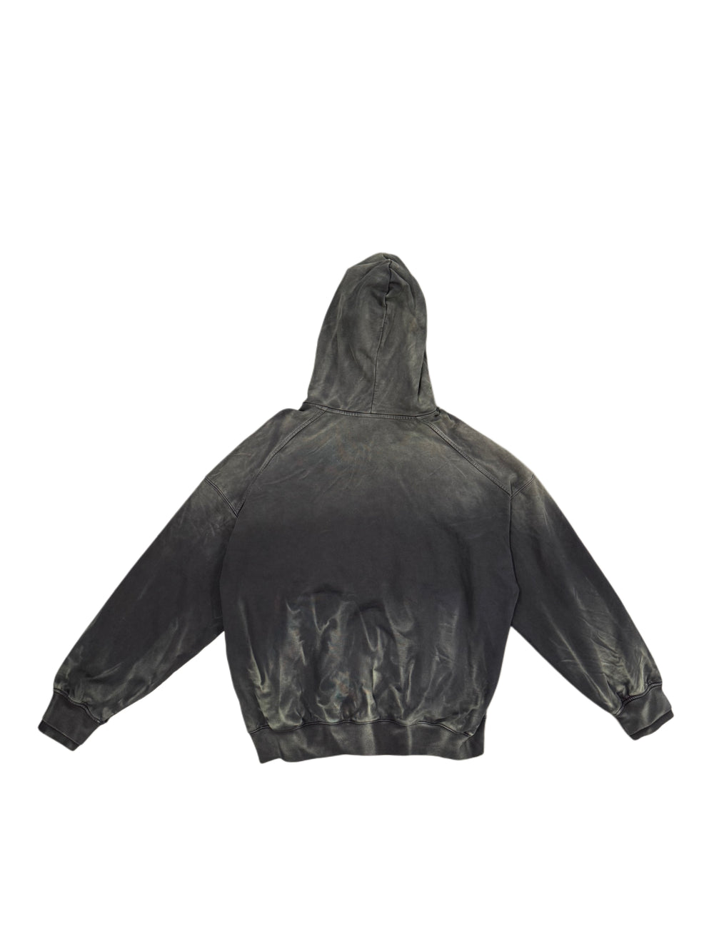 Feng Chen Wang Gradient Tie Dye Hoodie Navy Blue