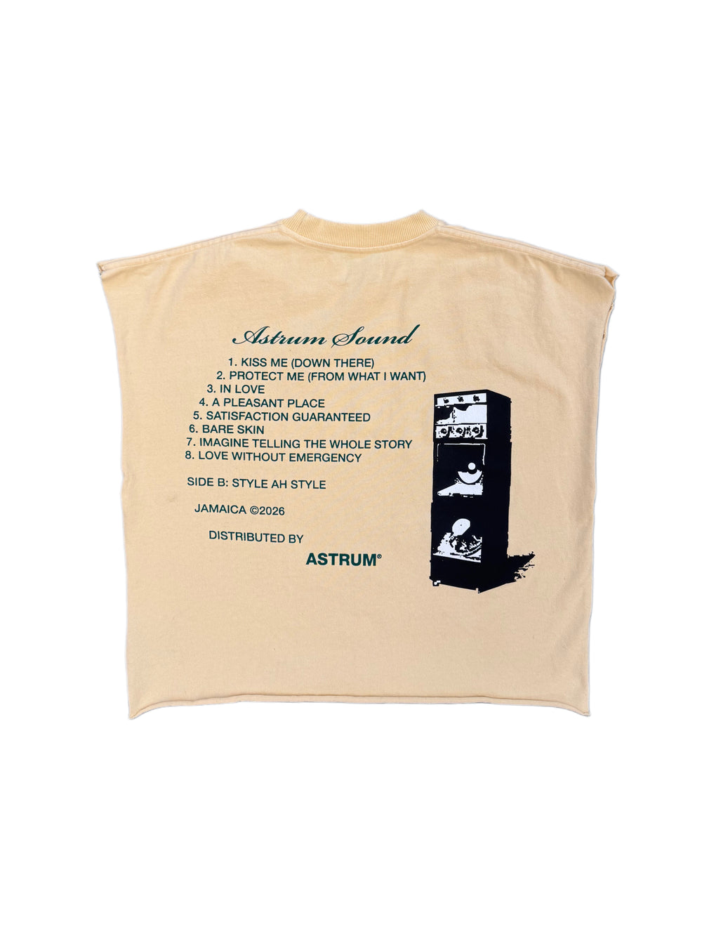 ASTRUM AH WINE TEE - HONEY