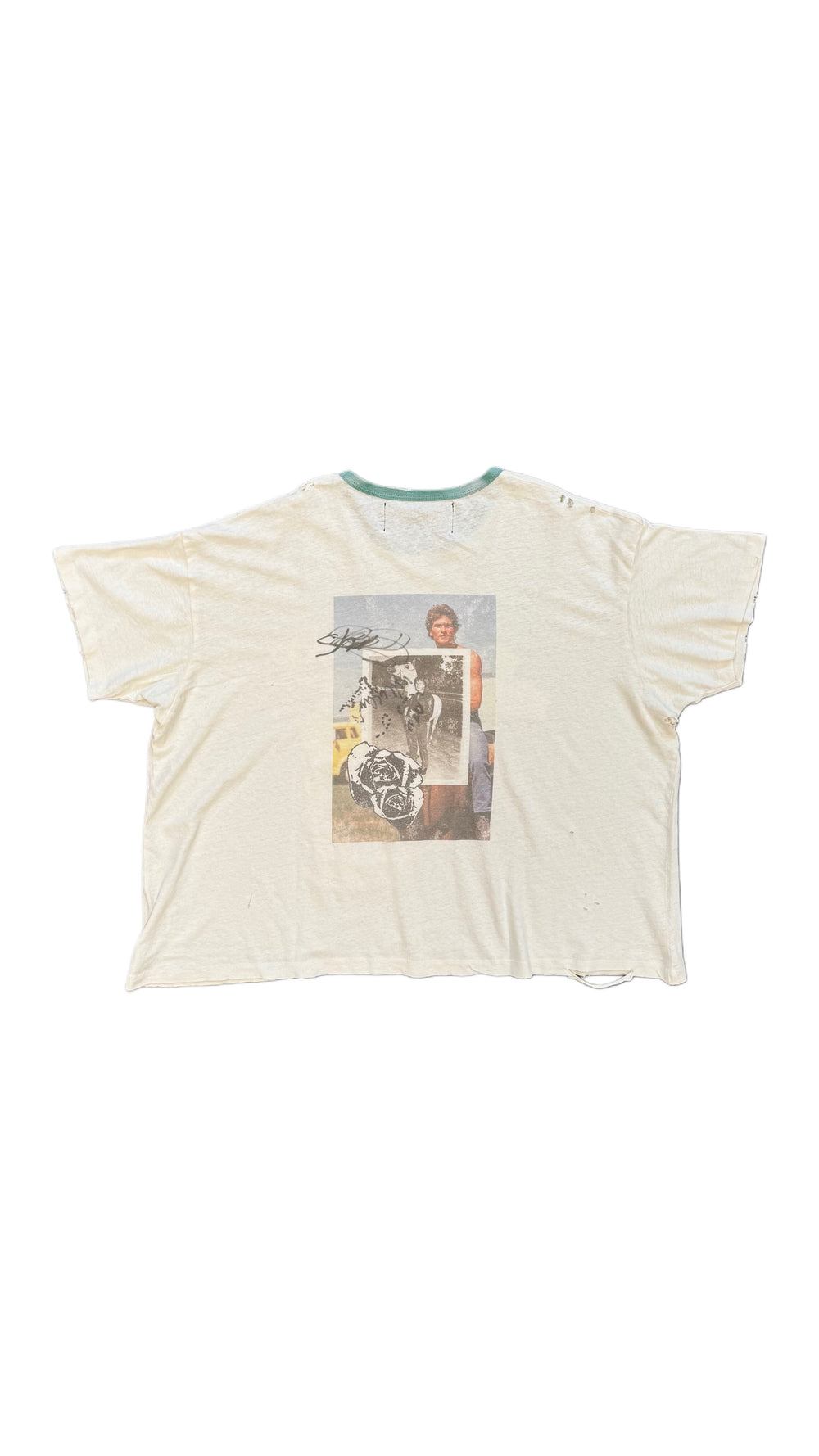 Paly Back To Life Ringer Tee White