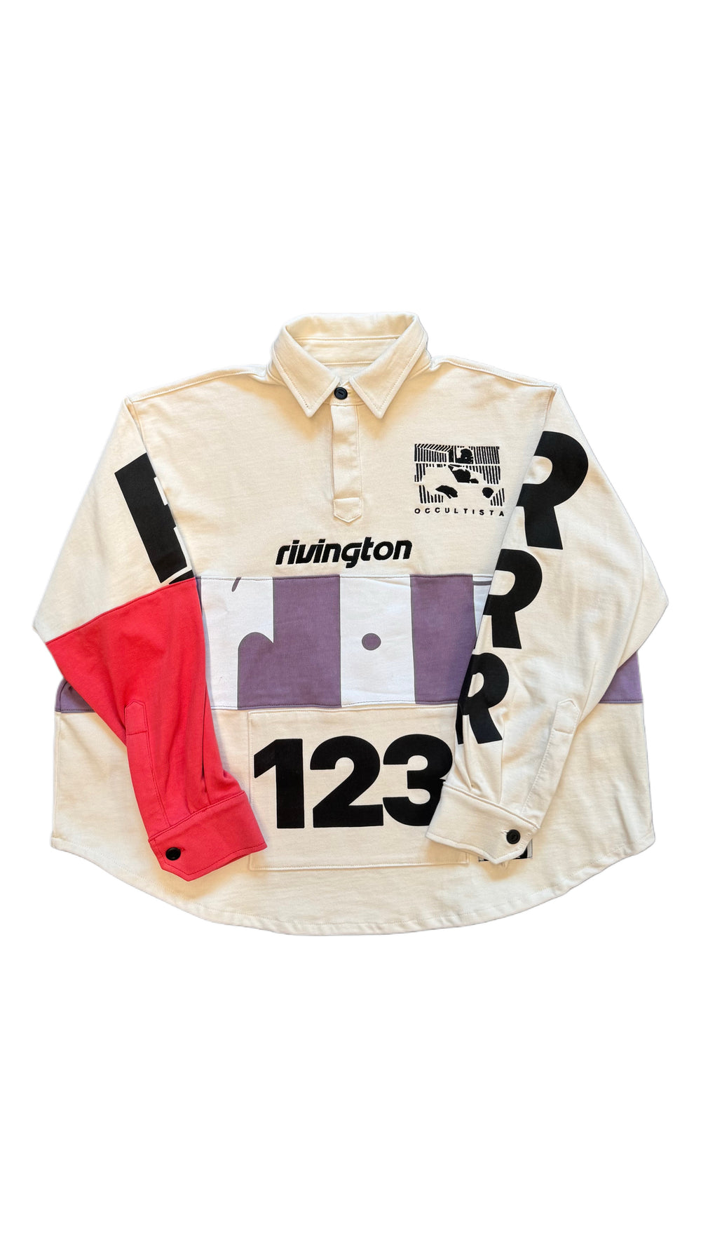 RIVINGTON ROI REBIS APOCRYPHA RUGBY WHITE