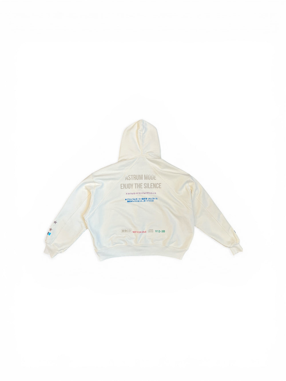 ASTRUM SILENCE ZIP HOODIE BONE