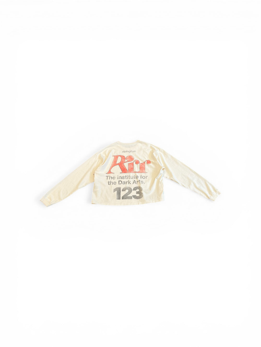 RIVINGTON ROI REBIS DART ARTS CVA LS TEE MAX WHITE