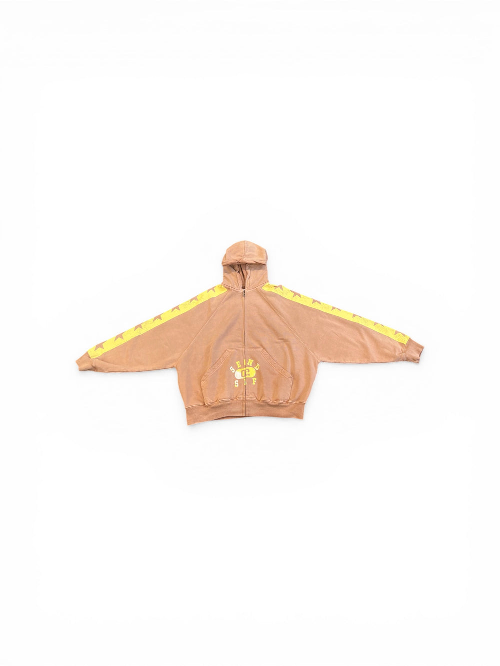 SECNDSLF ALL STAR FIELD DAY ZIP-UP BROWN
