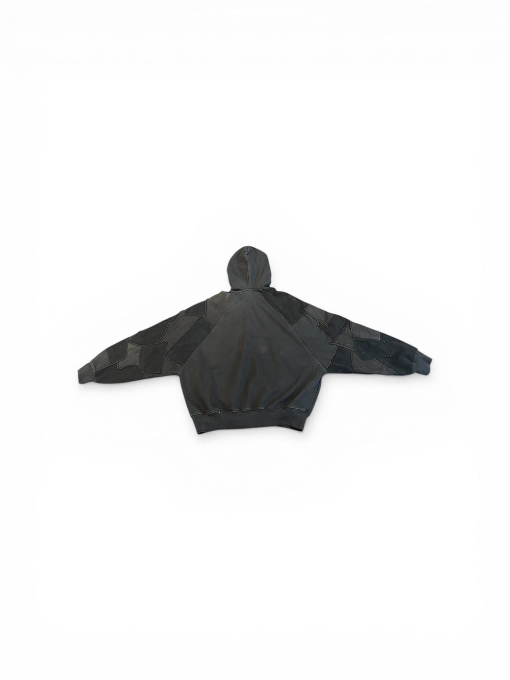 SECNDSLF TETRIS ZIP UP BLACK