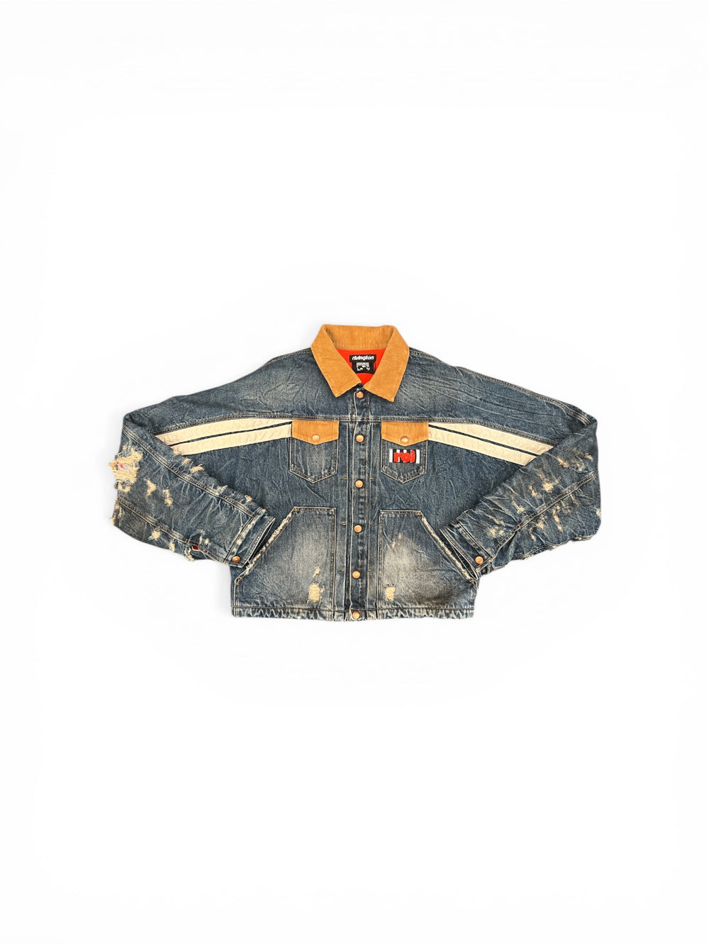 RIVINGTON ROI REBIS DENIM TRAPPIST TRUCKER INDIGO