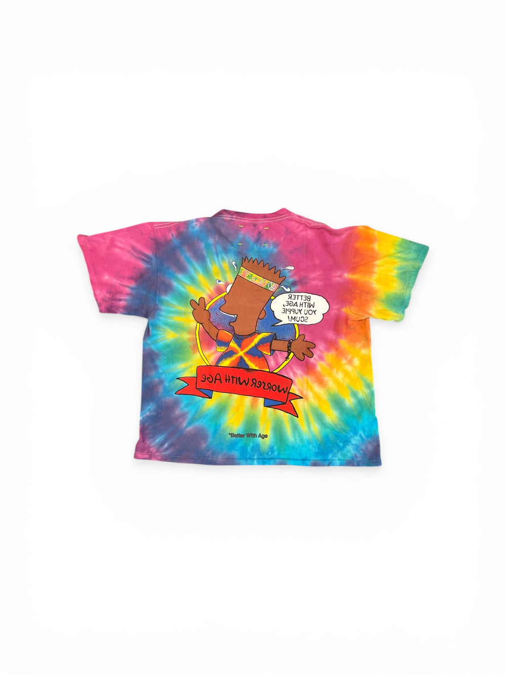 BETTER WITH AGE WORSER TIE DYE TEE