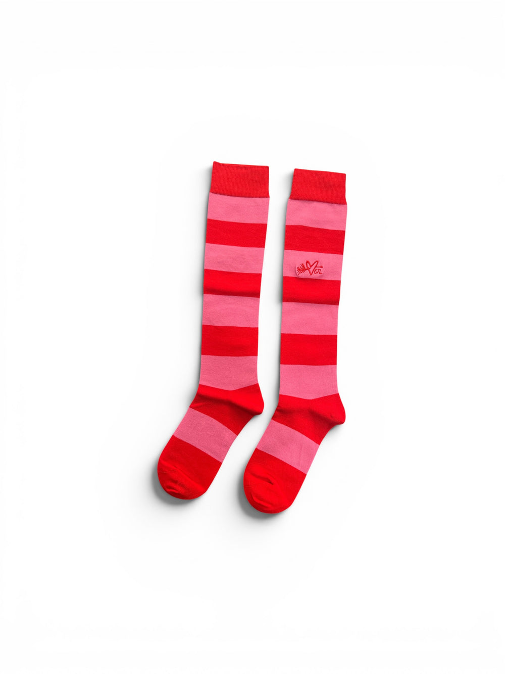 CHARLES JEFFREY LOVERBOY LOVERBOY SOCK MULTIPACK NAVY + WHITE AND CORAL + PINK