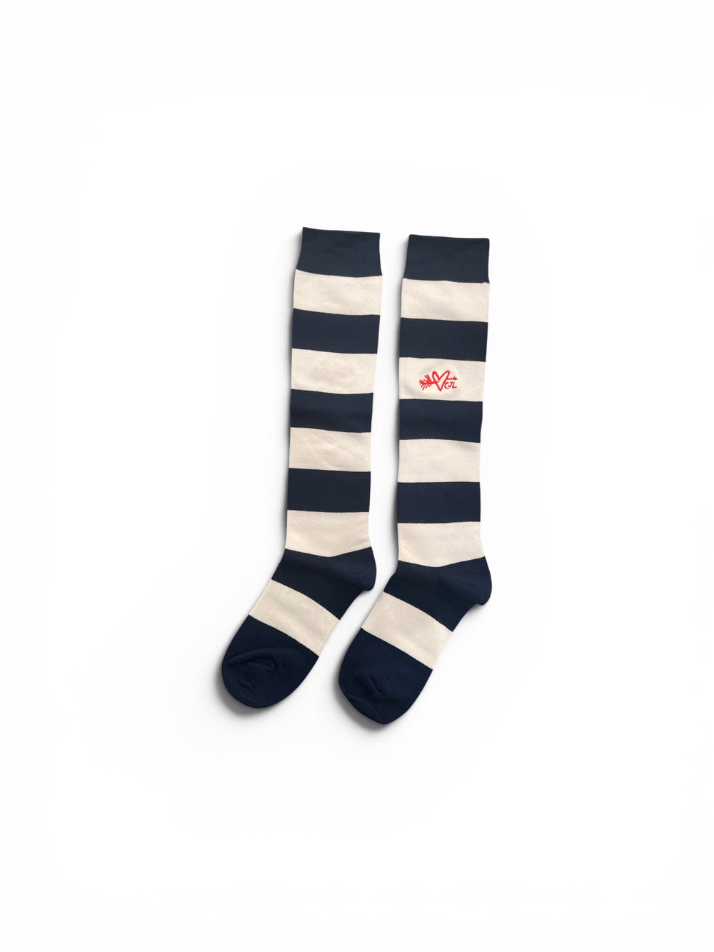 CHARLES JEFFREY LOVERBOY LOVERBOY SOCK MULTIPACK NAVY + WHITE AND CORAL + PINK