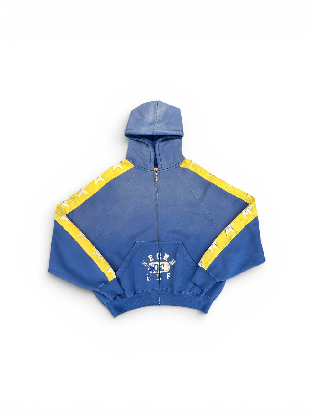 SECNDSLF ALL STAR FIELD DAY ZIP-UP BLUE/YELLOW