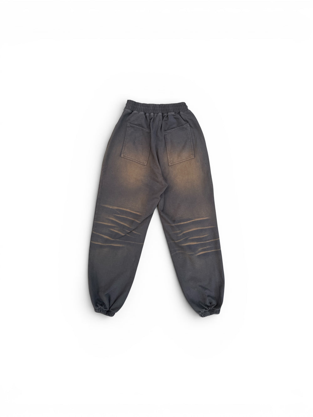 THUG CLUB TC TWO TONE WASHED JOGGER PANTS RUST BLACK (PT0303)