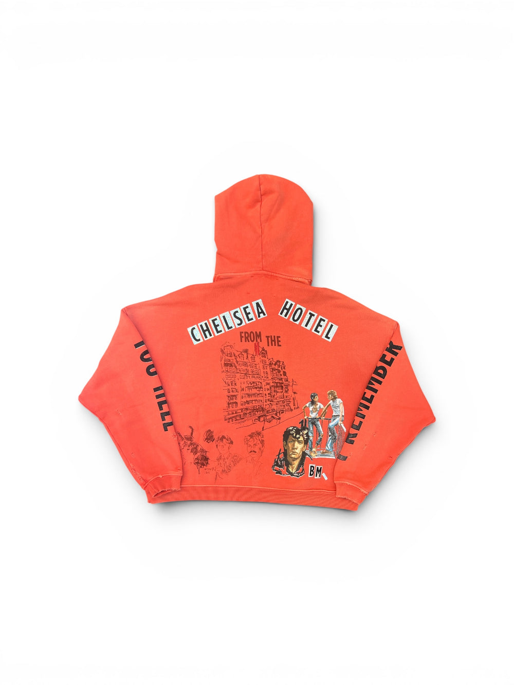 Paly Chelseay Hotel Hooded Sweatshirt Red