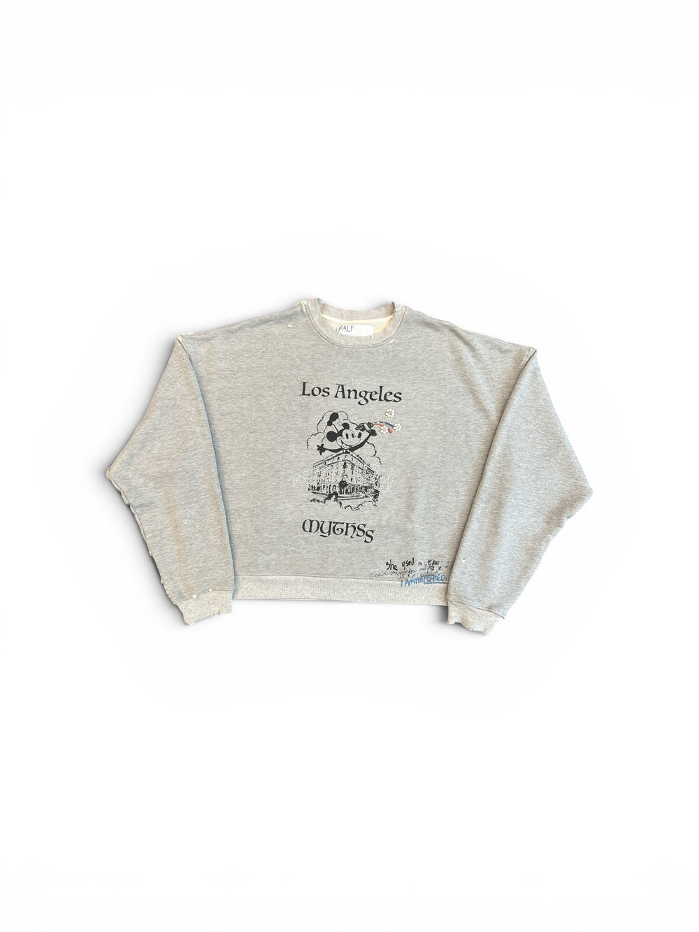 PALY MYTHSS CREWNECK GRAY