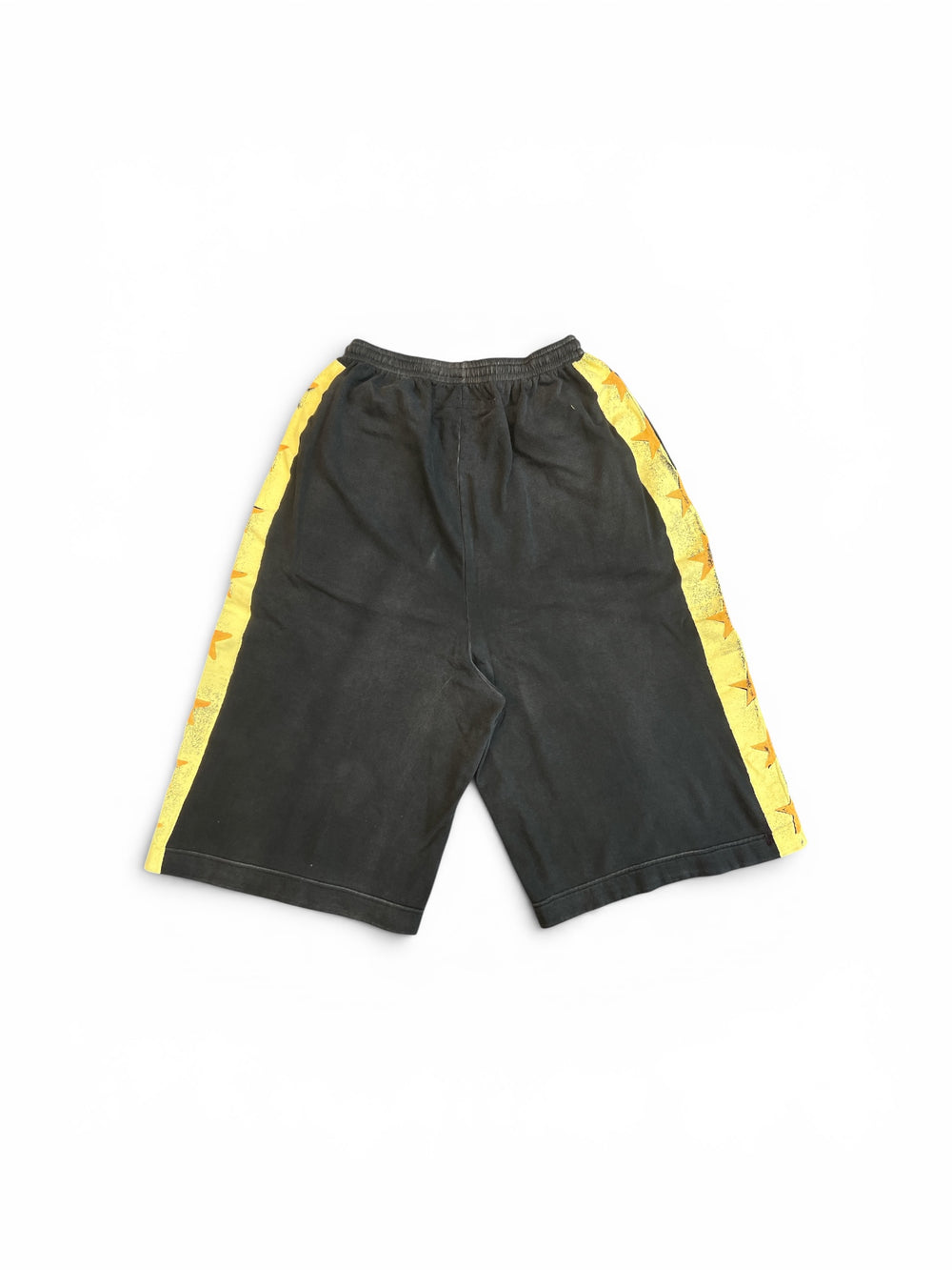 SECNDSLF JUMBO PRACTICE SHORT BLACK/YELLOW