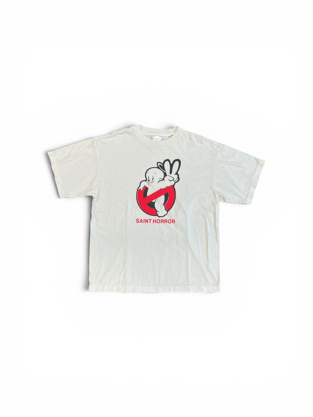 SAINT MICHAEL SAINT HORROR T-SHIRT WHITE
