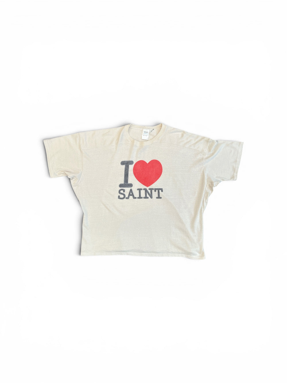 SAINT MICHAEL FOOTBALL T-SHIRT WHITE