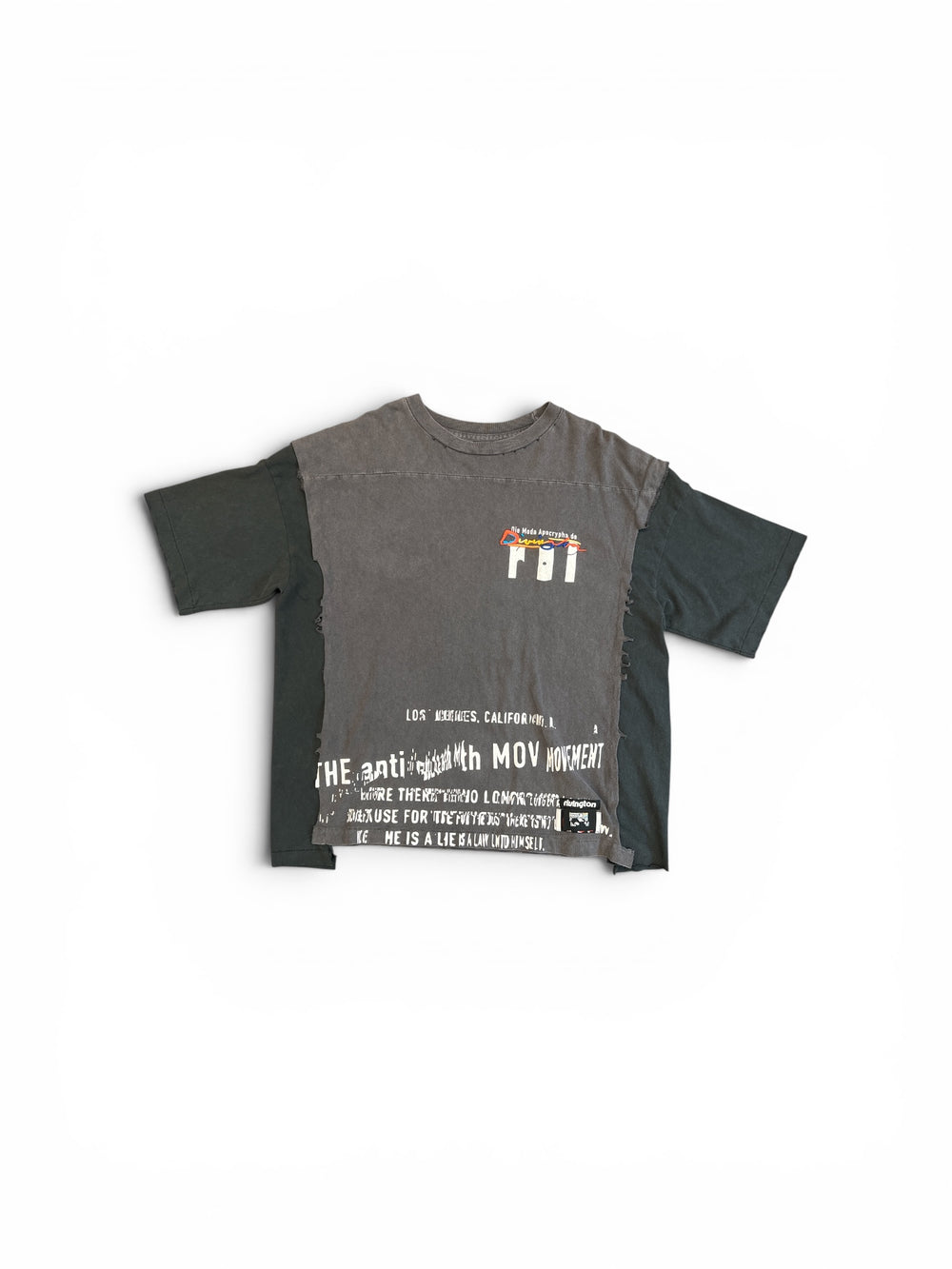RIVINGTON ROI REBIS MODA APOCRYPHA QUAD TEE BLACK