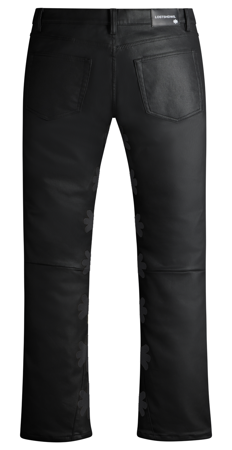 WAXED LOSTSHDWS SUN LOGO (BLACK)