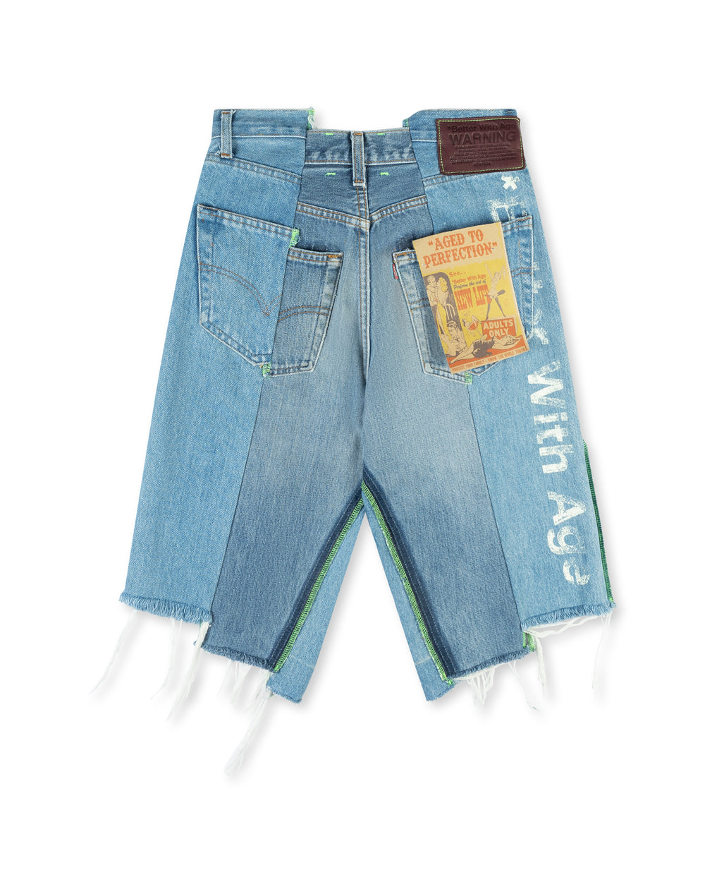 Better With Age Lemon Shorts Indigo