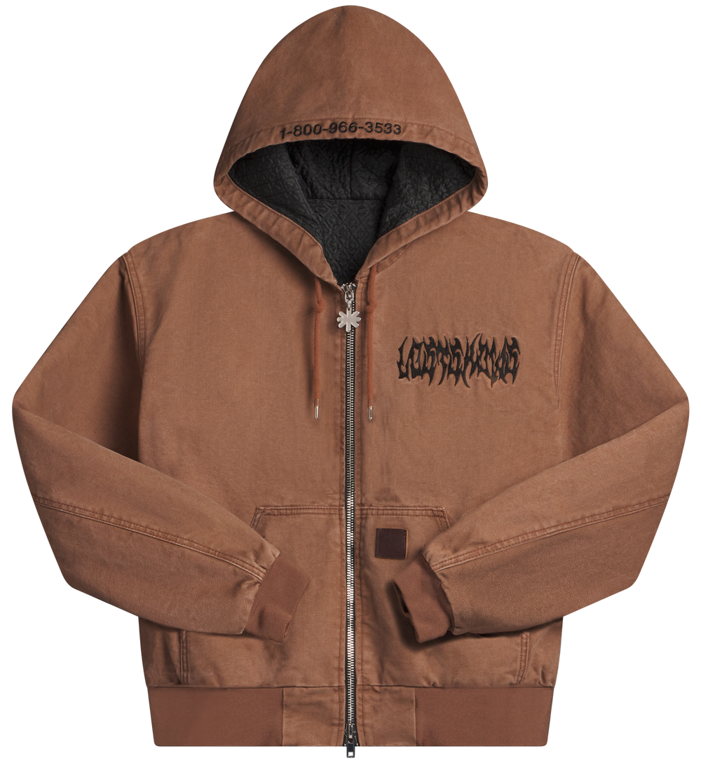 LOSTSHDWS REVERSIBLE DETACHED WORK JACKET (CORK)