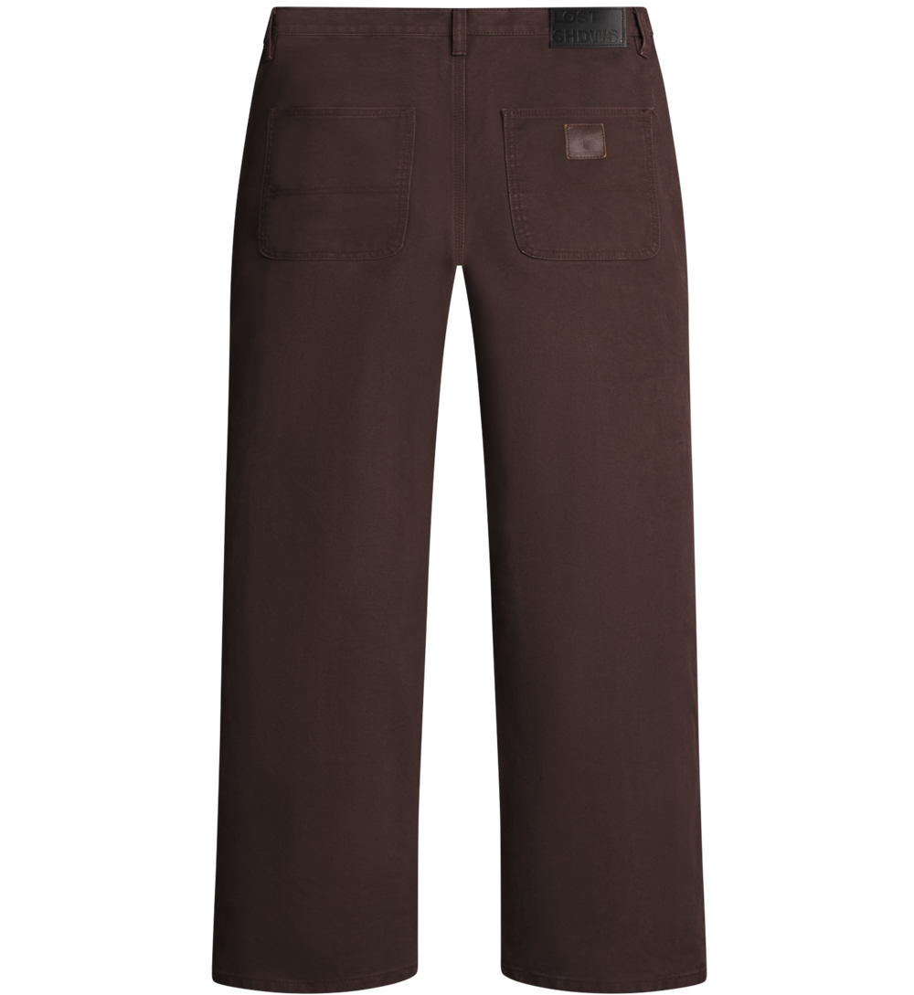 LOSTSHDWS DETACHED DOUBLE KNEE PANT (DIRT)