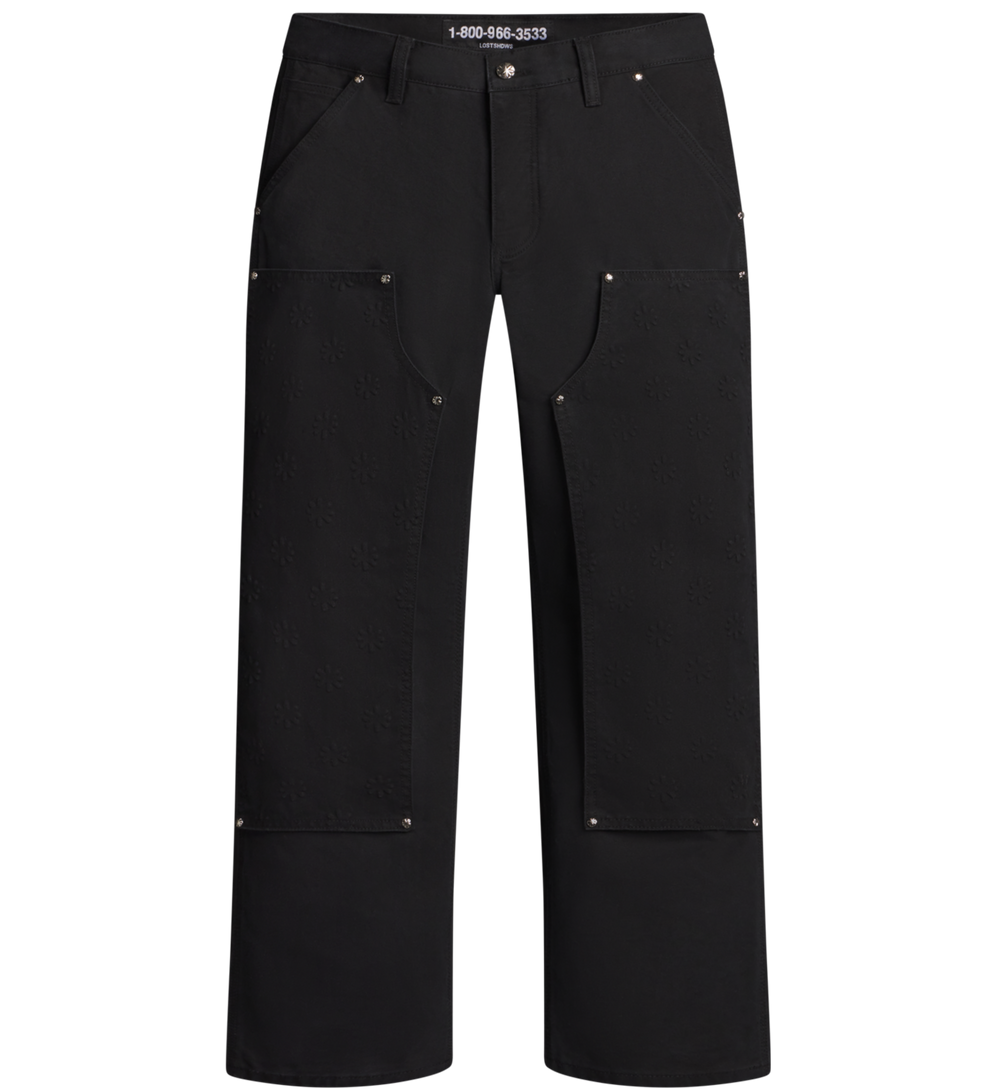 LOSTSHDWS DETACHED DOUBLE KNEE PANT (OIL)