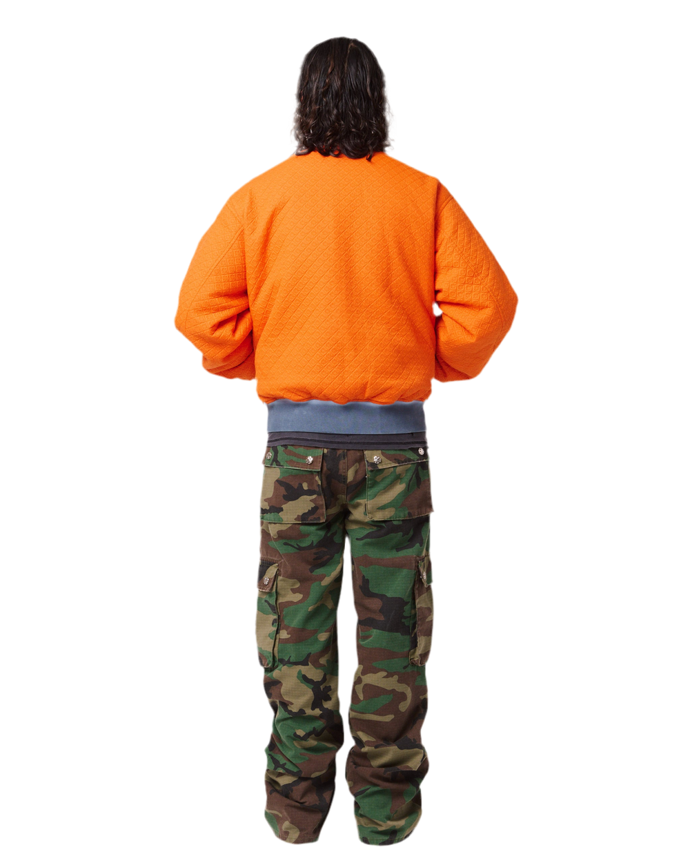 LOSTSHDWS REVERSIBLE DETACHED BOMBER (SEAFOAM)