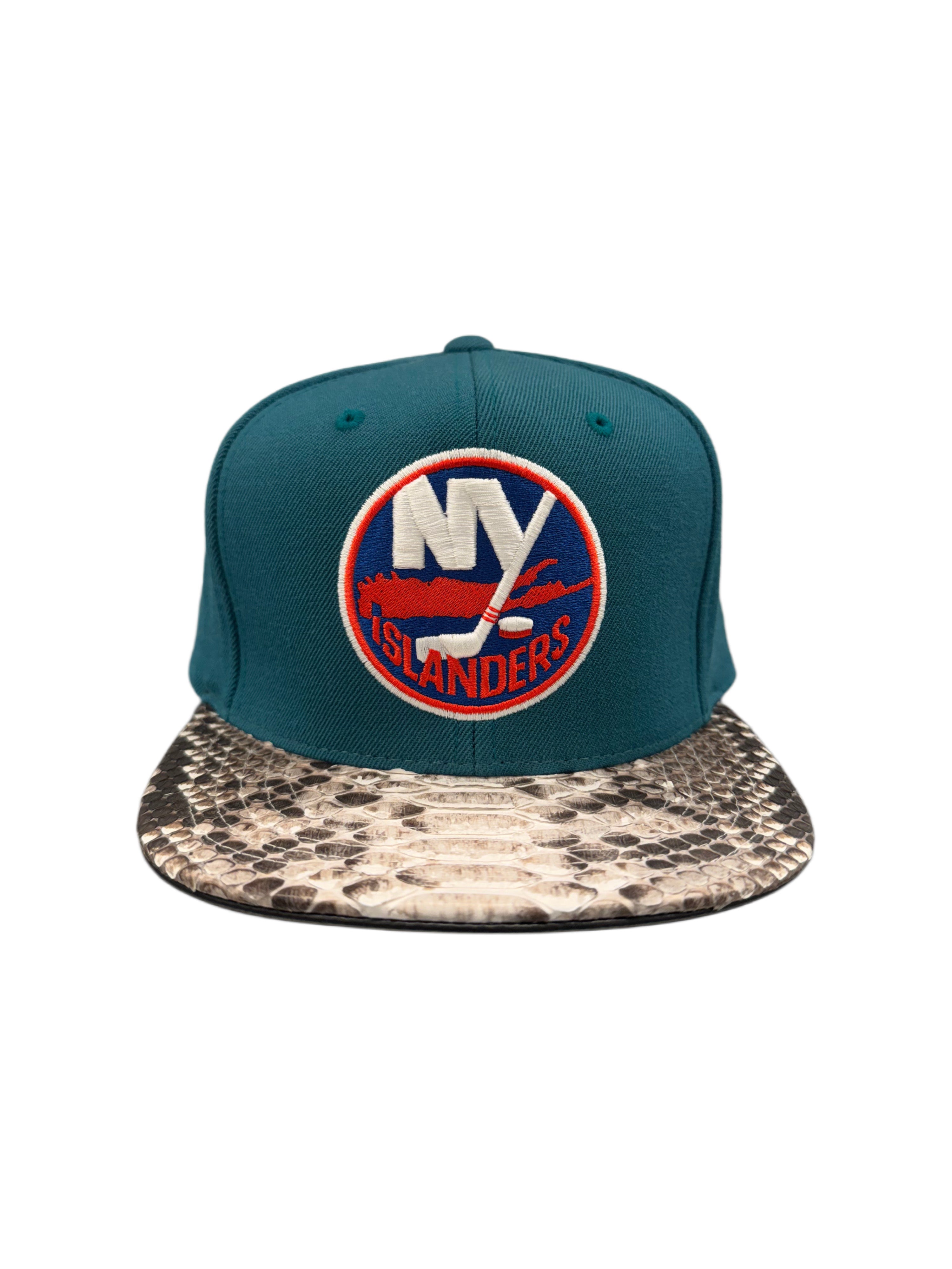 Just Don NY Islanders Teal/Natural Brim