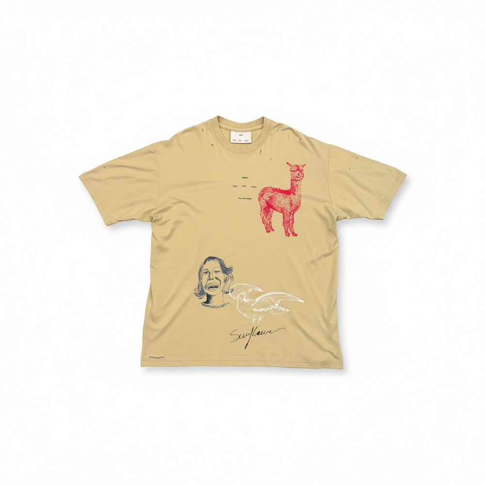 SONG FOR THE MUTE ''SKETCHBOOK'' OVERSIZED TEE DAIKON