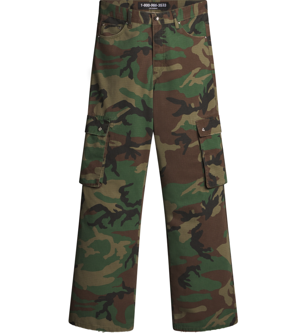 LOSTSHDWS UTILITY CARGO PANT (CAMOUFLAGE)