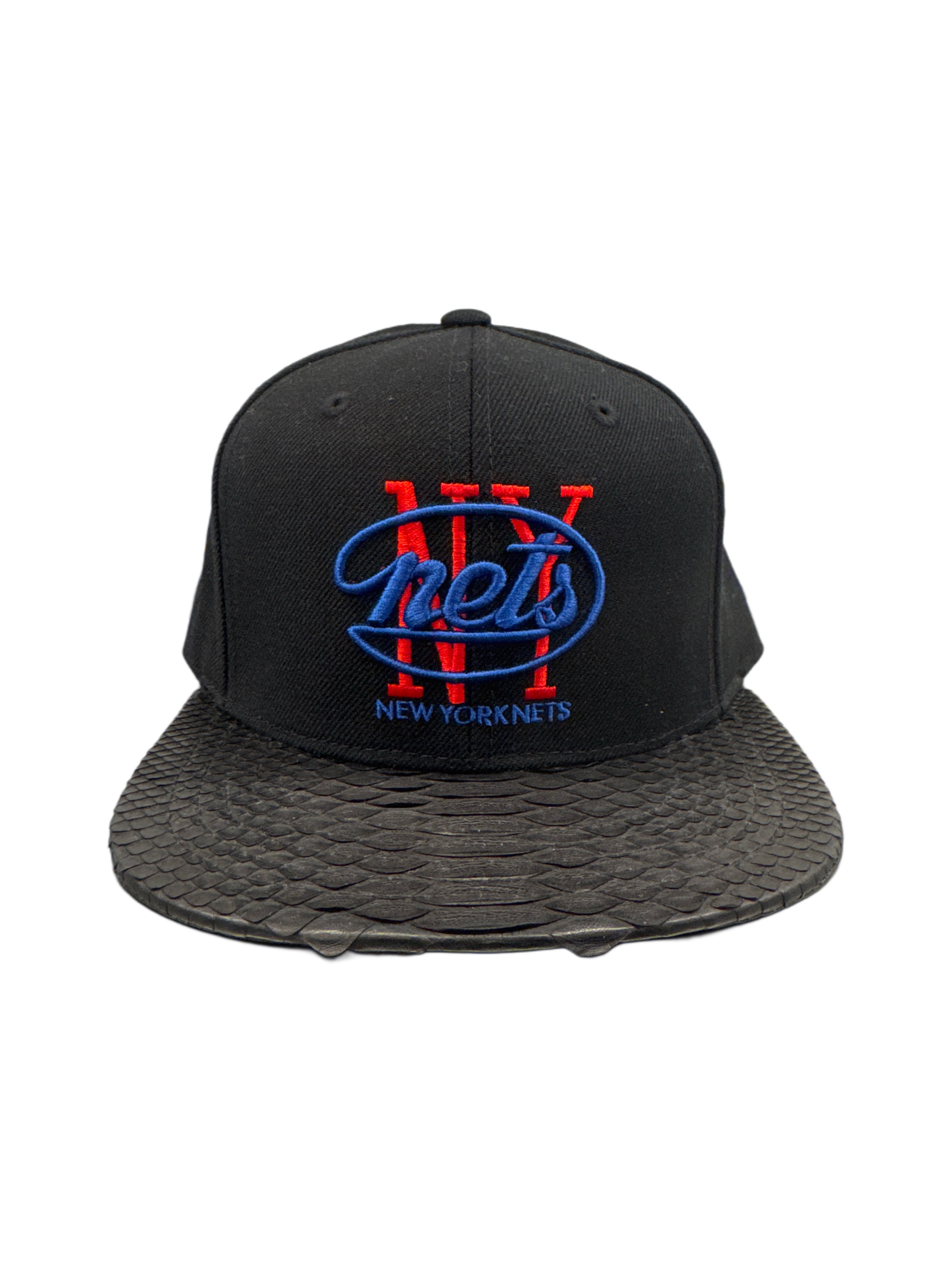 Just Don NY Nets Black/Black Brim