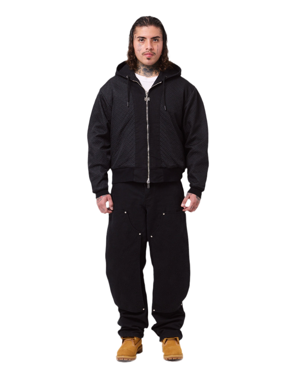 LOSTSHDWS REVERSIBLE DETACHED WORK JACKET (OIL)