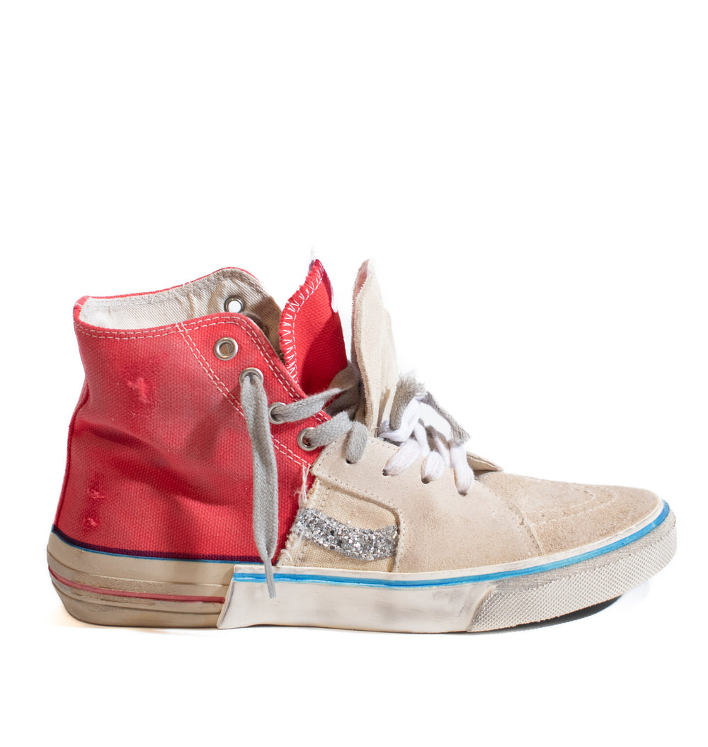 CALY STAR off white/red
