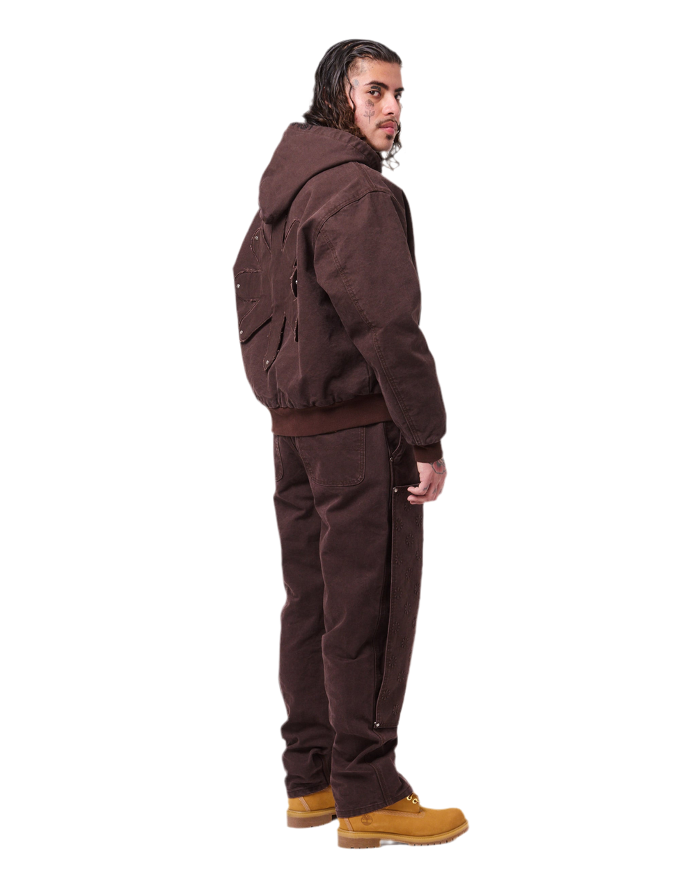 LOSTSHDWS REVERSIBLE DETACHED WORK JACKET (DIRT)