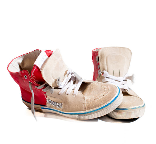 CALY STAR off white/red
