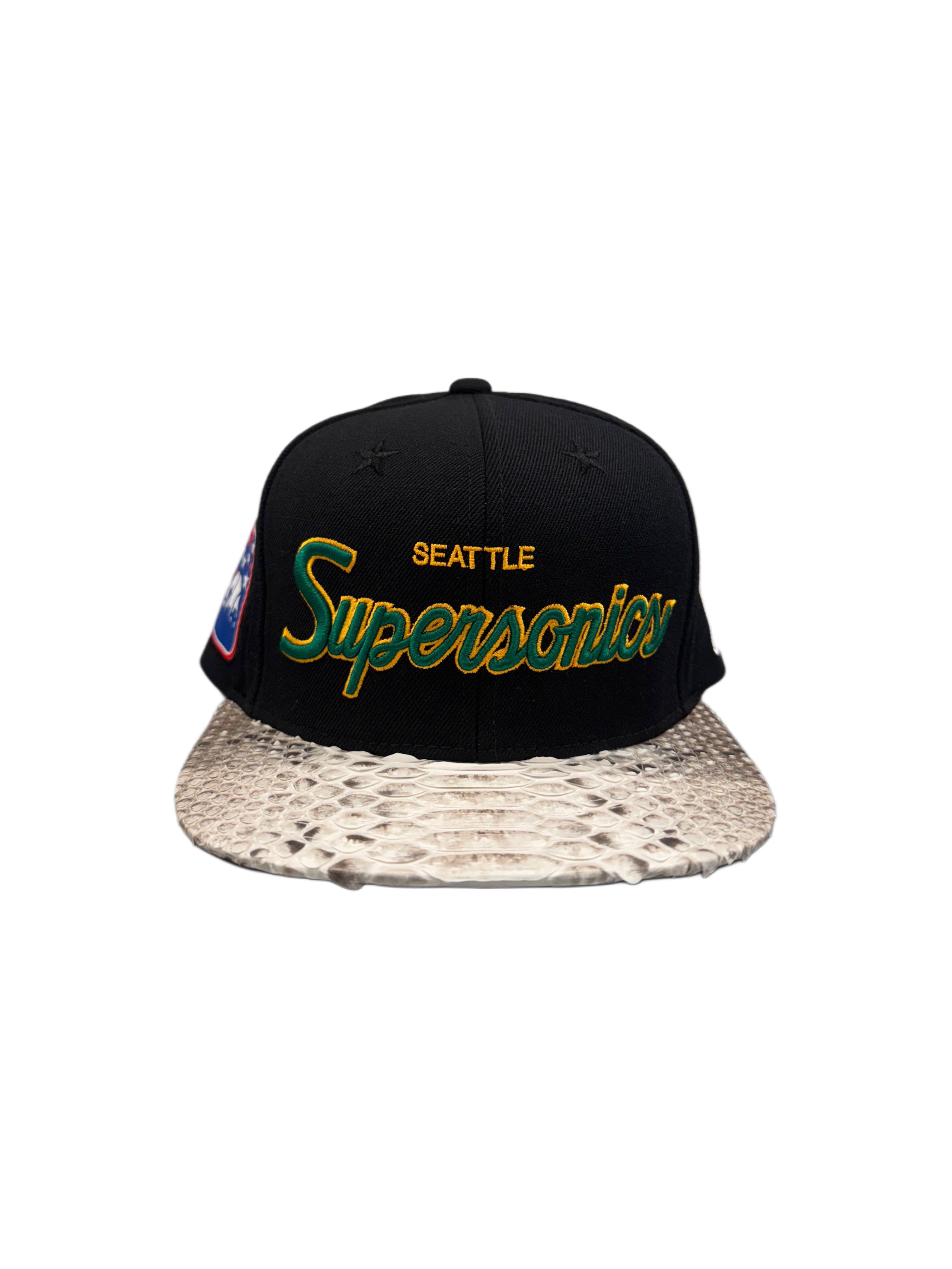 Just Don Seattle SuperSonics Black/Natural Brim