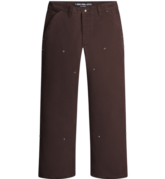 LOSTSHDWS DETACHED DOUBLE KNEE PANT (DIRT)
