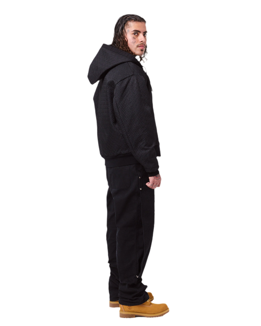 LOSTSHDWS REVERSIBLE DETACHED WORK JACKET (OIL)