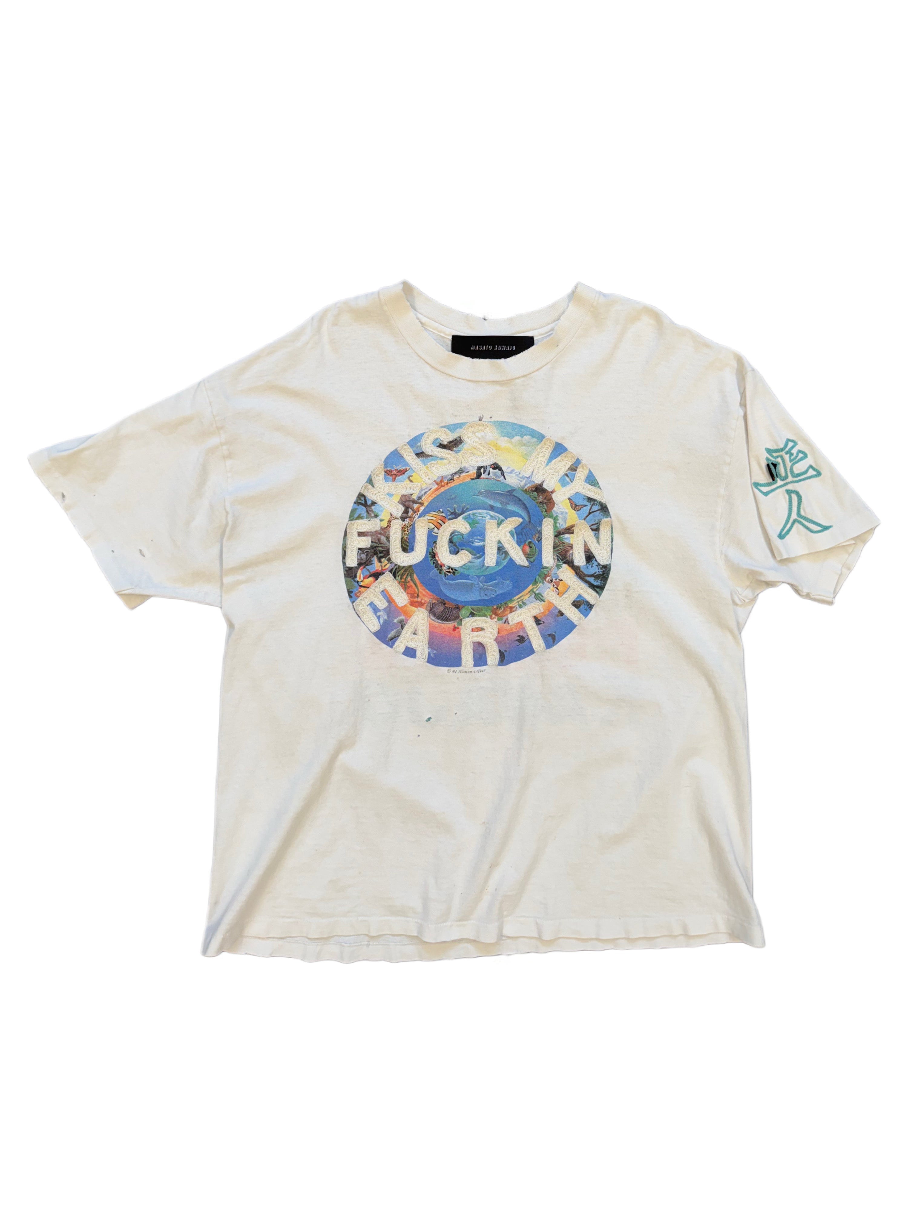 Masato Kawajo Kiss My Fuckin Earth Tees