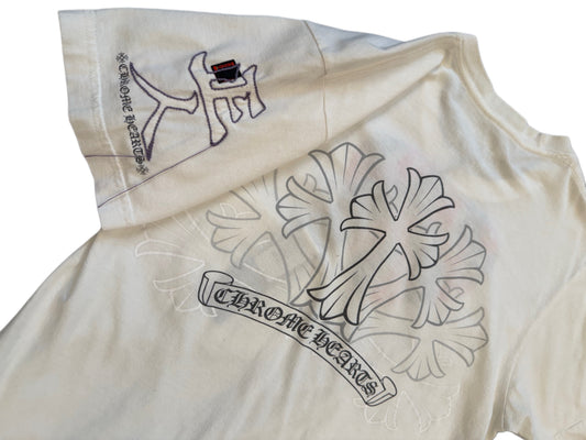 Masato Kawajo CH White Heart Shape Tees