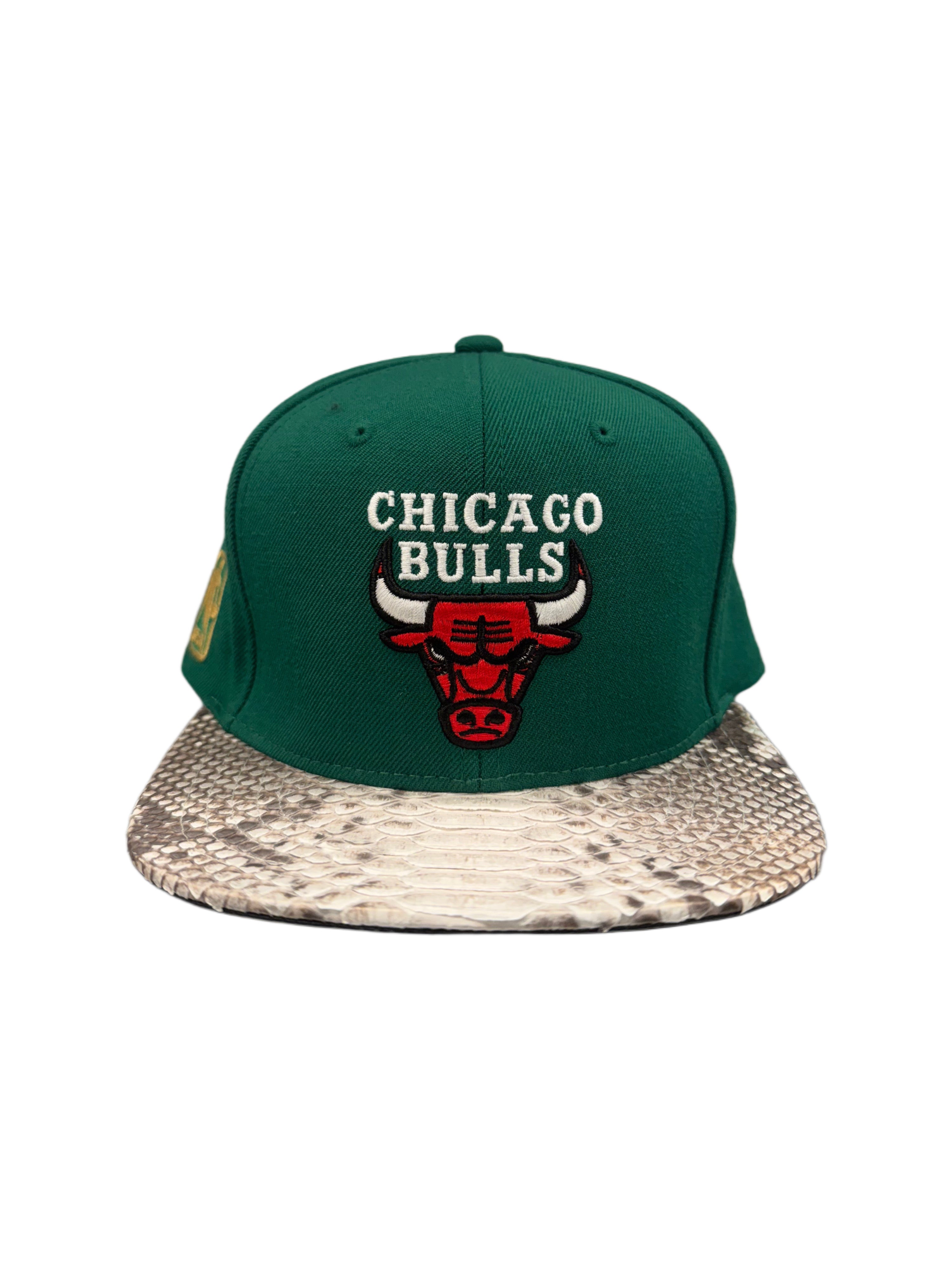 Just Don Chicago Bulls Green/Natural Brim
