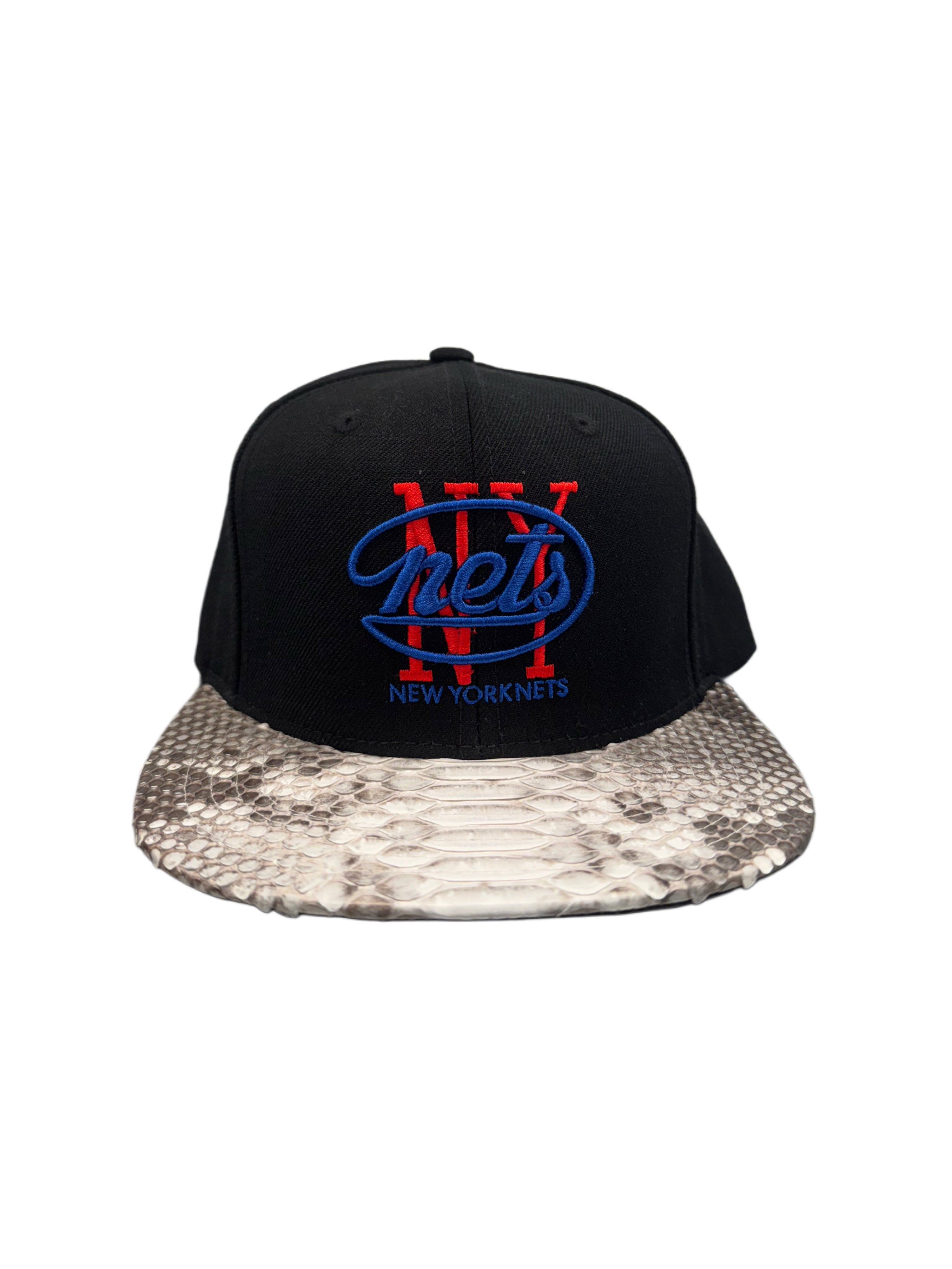 Just Don NY Nets Black/Natural Brim